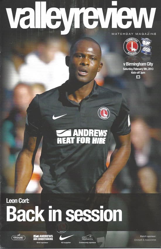 Charlton Athletic FC v Birmingham City FC